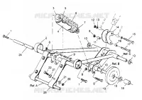 FRONT Drehmomentarm XLT 0950756, XLT SKS 0950556,  XLT SKS EURO E9505 (4928842884C001)