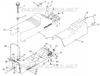 SITZ   GASBEHÄLTER SPORT 0960443, SPORT TOURING 0960243 and EUROPEAN SPORT T (4932223222A009)