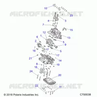 ENGINE, CRANKCASE AND KURBELWELLE