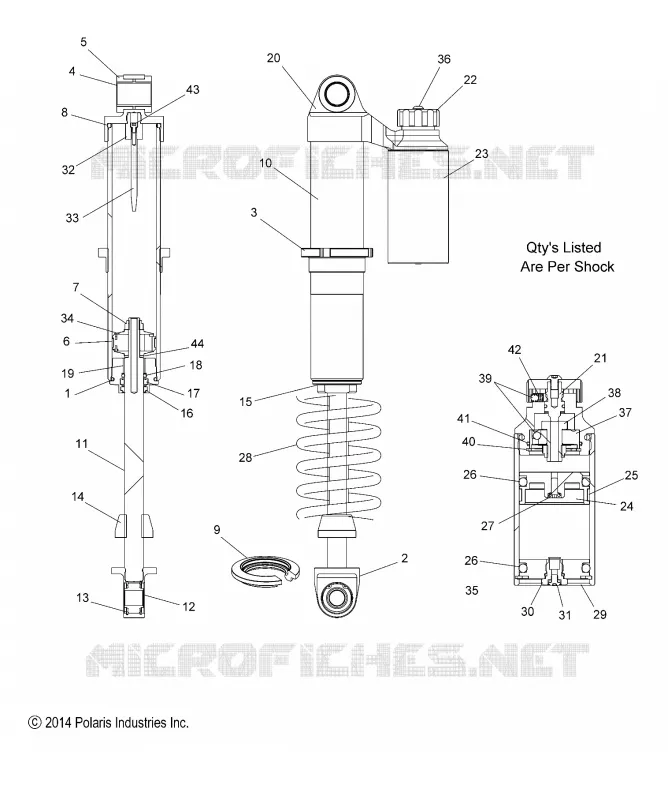 IFS SCHOCK W/RESERVOIR (7044137)