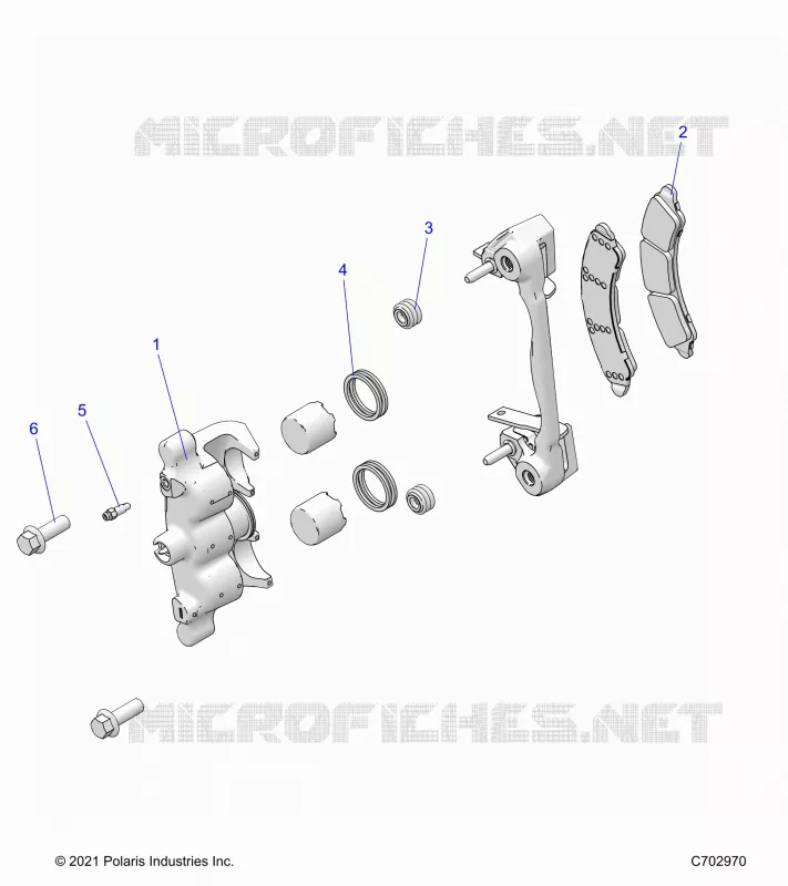 BRAKES, BREMSZANGE VORNE