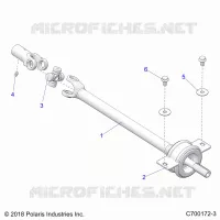 ANTRIEB, MID PROP SHAFT