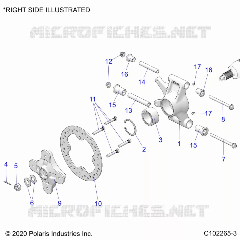 HINTERRADAUFHÃ„NGUNG HUBS, CARRIER AND BRAKE DISC
