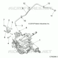 DRIVE TRAIN, MAIN GEARCASE MOUNTING