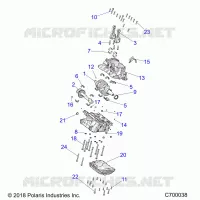 ENGINE, CRANKCASE AND KURBELWELLE