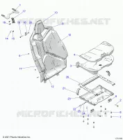 SITZ ASM. REAR