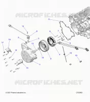 ENGINE, STATOR AND FLYRAD