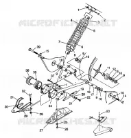 Schwingarm   SCHOCK Trail Boss W938527 (4924072407018A)