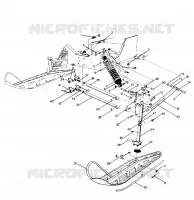 FRONT SUSPENSION AND SKI SPORT AND TRAIL (4914161416009A)