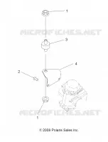 MOTOR, VERGASER BRACKET