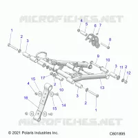 SUSPENSION, FRONT DREHMOMENTARM