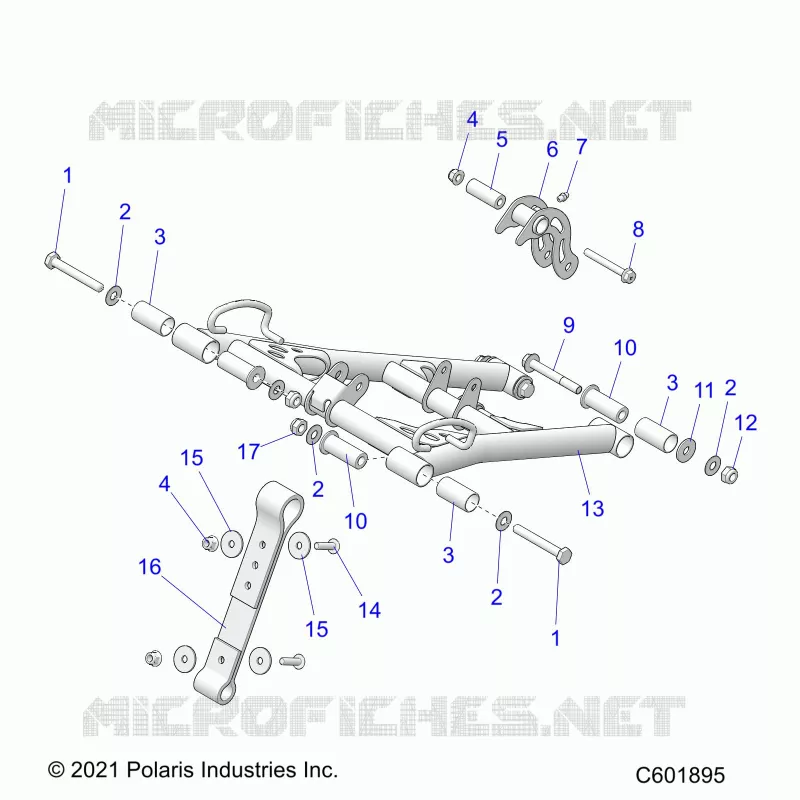 SUSPENSION, FRONT DREHMOMENTARM
