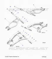 HINTERRADAUFHÃ„NGUNG CONTROL ARMS