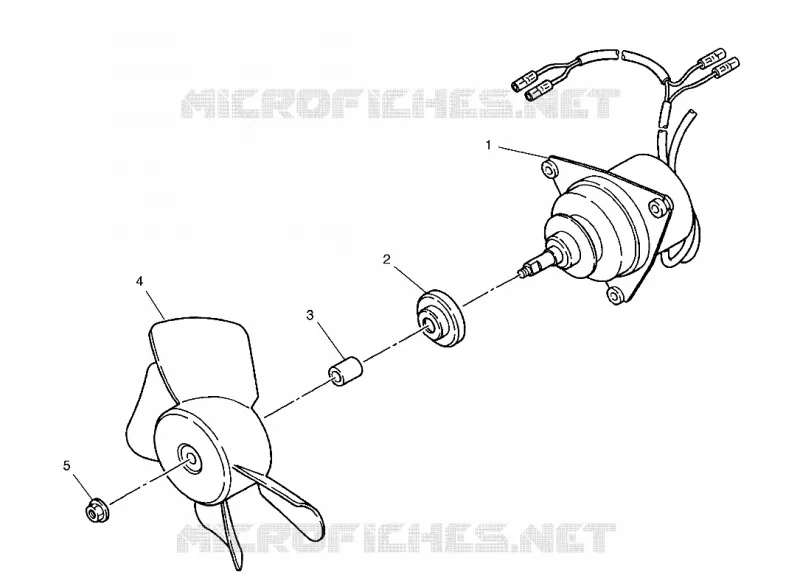 LÜFTERMOTOR Trail Boss W958527 (4930323032C014)
