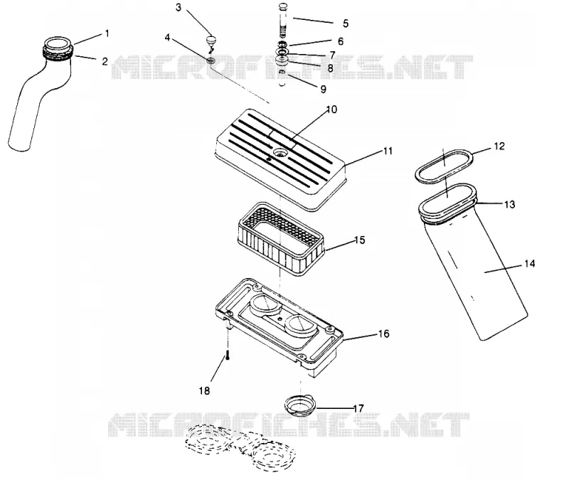 AIR VENT SLT 700 B964166 AND  INTL. SLT 700 I964166 (4933923392B006)
