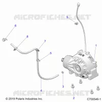 ANTRIEB, FRONT GEARCASE MOUNTING