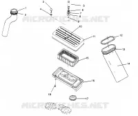 AIR VENT SLT 700 B964166 AND  INTL. SLT 700 I964166 (4933923392B006)