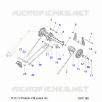 SUSPENSION, HINTER DREHMOMENTARM