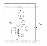 LENKUNG, KNUCKLE, RIGHT W/OFFSET EXTENSION