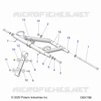 SUSPENSION, FRONT DREHMOMENTARM