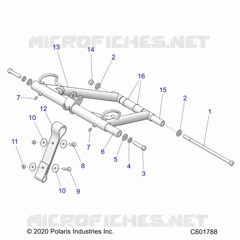 SUSPENSION, FRONT DREHMOMENTARM