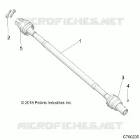ANTRIEB, REAR PROP SHAFT
