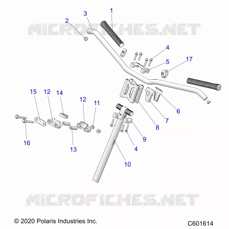 UPPER LENKEN & HANDLEBAR ASM.