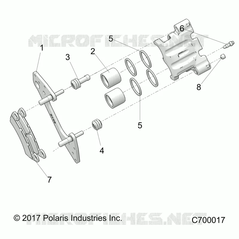 VORDERBREMSE CALIPER