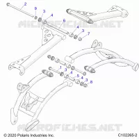 HINTERRADAUFHÃ„NGUNG CONTROL ARM MOUNTING