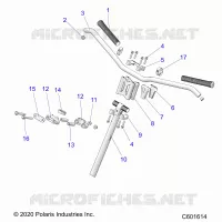 UPPER LENKEN &amp; HANDLEBAR ASM.