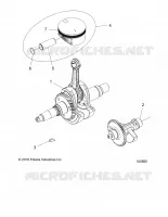 ENGINE, KURBELWELLE, PISTON AND BALANCE SHAFT