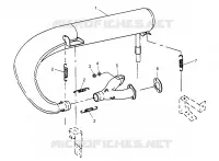 ABGASSYSTEM 500 CARB 0962764, 500 CARB SKS 0962564,  500 CARB SKS E96256 (4931873187C009)