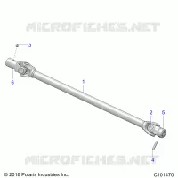 ANTRIEB, PROP SHAFT, FRONT