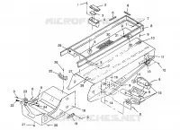 TUNNEL ASSEMBLY WIDETRAK LX 0952064 AND  EUROPEAN WIDETRAK LX E952064 (4928942894A006)