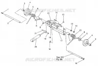 HINTER Drehmomentarm LITE 0963433, EURO LITE E963433 and LITE DELUXE 0963431 (4931663166B011)