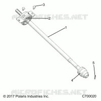 DRIVE TRAIN, FRONT KARDANWELLE