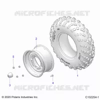 RADS, FRONT TIRE