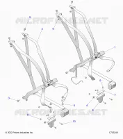 SITZ BELT MOUNTING 6 POINT