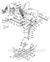 FRONT SUSPENSION AND SKI