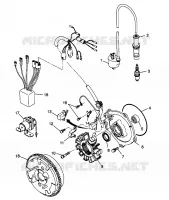 MAGNETO SPORTSMAN 500 W969244 AND SWEDISH SPORTSMAN 500 S969244 (4936093609D013)