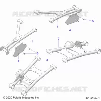 HINTERRADAUFHÃ„NGUNG CONTROL ARMS