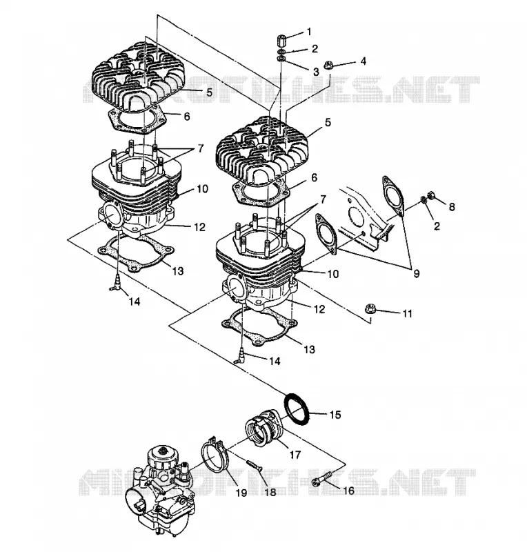 ZYLINDER  TRAIL RMK 0980961 (4942214221C005)