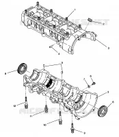 CRANKCASE 600 XCR 0961676 AND EUROPEAN 600 XCR E961676 (4932123212C007)