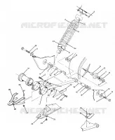 SWING ARM WELDMENT AND  FEDER ASSEMBLY (4916351635025A)