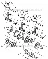 KOLBEN   KURBELWELLE STORM E940782 AND STORM SKS E940582 (49274427440034)