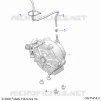 ANTRIEB, FRONT GEARCASE MOUNTING