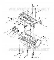 CRANKCASE ASSEMBLY RXL / 0930768 AND RXL SKS / 0930568 (4922992299029A)