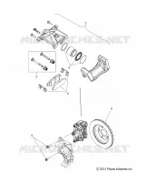 BRAKES, BREMSZANGE VORNE