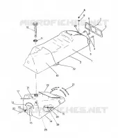 SITZ/GASBEHÄLTER ASSEMBLY 500 (4921252125005A)