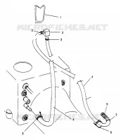 WASSER SIPHON HURRICANE B964466 and  Intl. HURRICANE I964466 (4935733573B008)